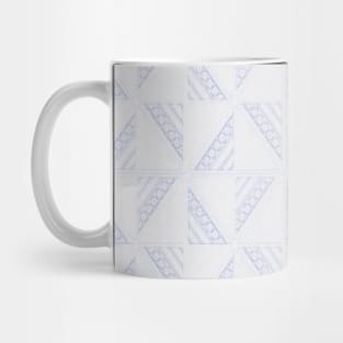 Hmong Tribal "Fan Blade" Pattern – Plai Jao (Thief Pattern) Mug